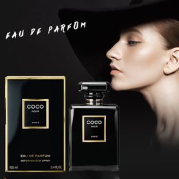 Coco Noir Eau de Parfum 100ml Mujer Perfume Elegante y encantadora fragancia Spray Oriental Floral