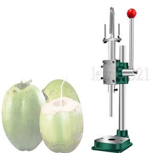 Abridor de coco, máquina de apertura Manual de cocos, cortador de ahorro de esfuerzo, orificio de perforación para leche de Coco