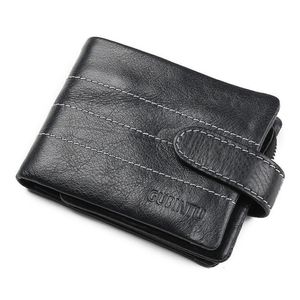 Code 1217 mode hommes portefeuilles en cuir véritable concepteur homme portefeuille court sac à main avec poche à monnaie porte-cartes de haute qualité 283t
