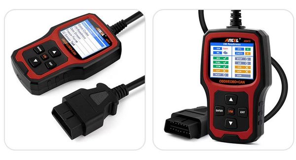 Lecteurs de code outil d'analyse OBD2 Scanner automobile AD410 Scanners de Diagnostic avec russe OBD 2 OBD EOBD effacer erreur de défaut