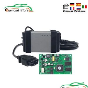 Lecteurs de code Outils d'analyse Ly Modèles Fl Chip Vida Dice 2014D 2021A Obd2 Outil de diagnostic de voiture Pro Scanner Green Board Mtilanguage Drop Dhm2T