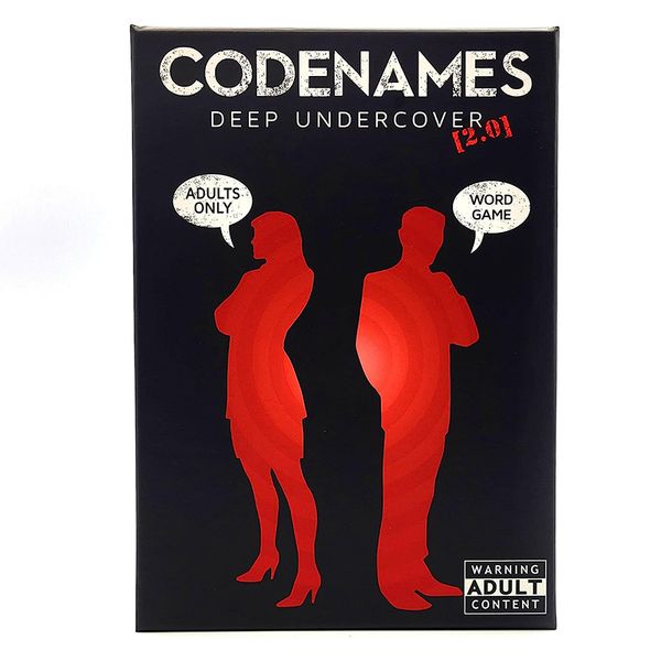 Jeu de cartes Deep Undercover 2.0, vente en gros, noms de code, jeu de société pour adultes