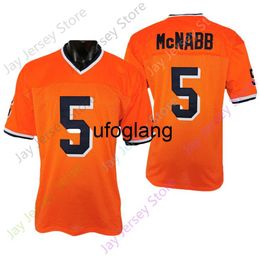 coe1 2021 New NCAA Syracuse Orange Jerseys 5 Donovan McNabb College Football Jersey Maat Jeugd Volwassen