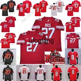 coe1 911 Special Rutgers Scarlet Knights Football Jersey NCAA College Ray Rice Isaih Pacheco Bo Max Melton Vedral Cruickshank WrightCollins Olakunle Fatukasi Tre A