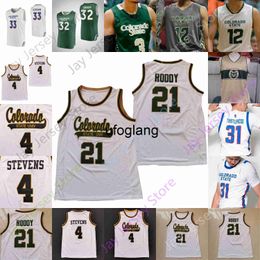 coe1 Custom 2022 Colorado State Basketball Jersey NCAA College Isaiah Stevens Nico Carvacho David Roddy Adam Thistlewood Kendle James Moore Rivera Dischon Thomas