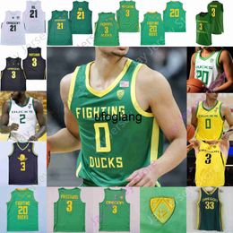 coe1 Oregon Ducks basketbalshirt NCAA College Pritchard Will Richardson N'Faly Dante Lok Wur Duarte De'Vion Harmon Quincy Guerrier Nate Bittle Bol