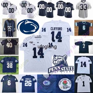 coe1 PSU Penn State Football Jersey NCAA College Jonathan Sutherland Johnny Dixon Drew Allar Allen Paterno KJ Hamler Cain Freiermuth Parsons Dotson