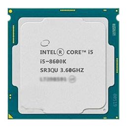 COER I5-8600K I5 8600K CPU-processor I5 8600 K 6 Core 6 Thread 3.6G CPU 95W LGA 1151 3.6 GHz verontrustende stukken