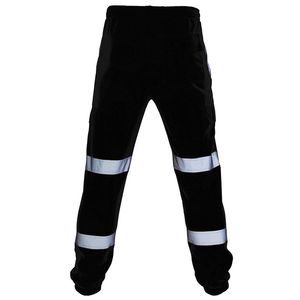 Cofekate heren kleding weg werk hoge zichtbaarheid overalls zakwerk casual vracht broeken reflecterende joggingbroek mannen broek x1217