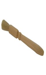 Brosse à café moulin à café machine brosse de nettoyage manche en bois poils naturels brosse à épousseter en bois XB13122616