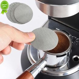 Placa de filtro de café, filtro de pantalla Puck reutilizable, malla para cafetera, pantalla de malla resistente al calor de acero inoxidable para máquina de café