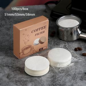 Koffiefilters 51 mm 5m 58 mm papieren huishandgreep speciale poeder kom secundaire wateraccessoires