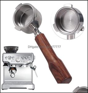 Coffee filters koffie 54 mm bodemloze portafilter voor Breville 870878880 Filtermandvervanging E3762468