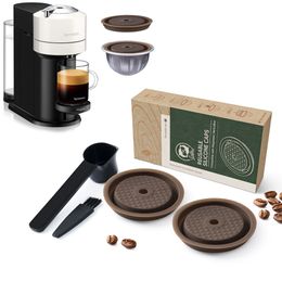 Koffiefilters voor Nespresso Vertuo Next Herbruikbare siliconen dop Koffiecapsule deksel Compatibel met Nespresso Vertuoline originele capsules 230718