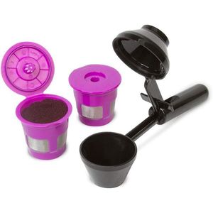 Filtres à café Cuillère à dosette réutilisable pour Keurig Kduo Kmini 1.0 2.0 Kseries et certains fabricants de gobelets simples Drop Delivery Home Garden Kitch Dhrhv