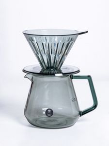 Filtres à café Timemore glace élève main filtre tasse partage pot ménage appareil à café ensemble noir foncé 230714