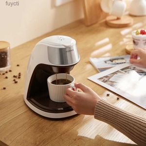Cafetières 0.3L Machine à café bureau à domicile Portable cafetière à thé automatique Machine à café dégoulinante avec tasse à café en céramique YQ240122
