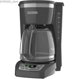 Koffiezetapparaten Black+Decker 12-Cup* Programmeerbare koffiezetapparaat Gray Y240403