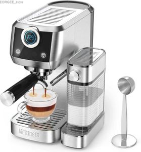 Caféristes Cappuccino Machine Latte Machine avec Machine à expresso de lait automatique 20 BAR MACHINE POUR CAPPORTS HOME MAKER ESPRESSO AVEC Y240403