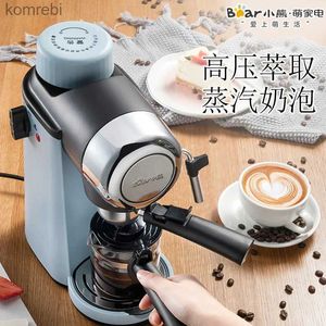 Koffiezetapparaten Koffiezetapparaat Huishoudelijk Automatisch Mini Kleine hogedrukstoommelk Thee Koffiezetapparaat Machines Caf Bear KFJ-A02L240105