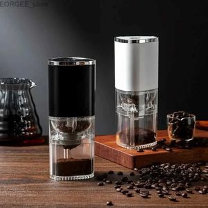 Koffiezetapparaten Hamilton Beach Coffee Grinder Portable Electric Coffee Kitchen Boon Grinder Y240403