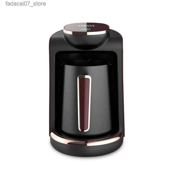 Cafetières Machine à café turque automatique domestique Pot électrique sans fil AC 111 V ~ 240 V 550 W cafetière de voyage Portable Q240218