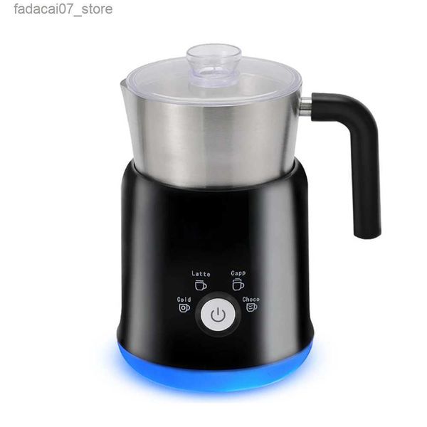 Cafeteras Hogar Café caliente/frío Máquina de café expreso Café eléctrico Espumador de leche Cafetera automática Leche Calefacción Espuma Bubbler Q240218