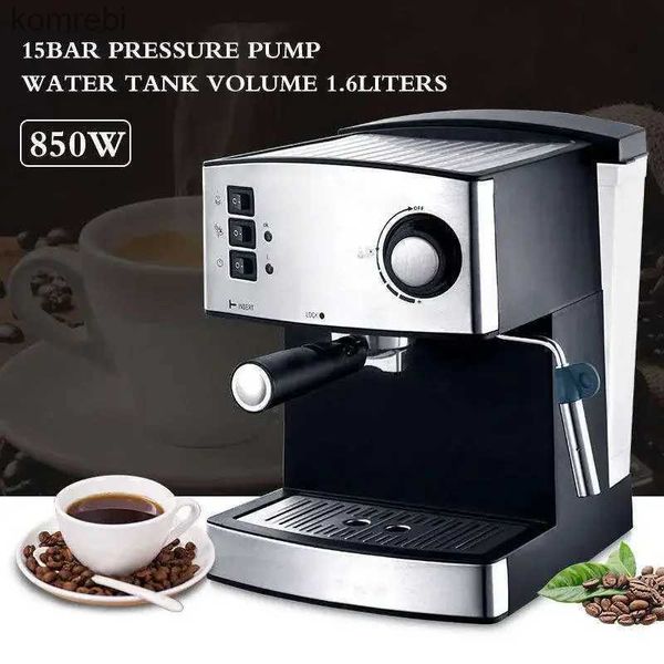 Machines à café Machine à expresso Houselin haute Performance pour expresso Cappuccino Latte Machiato cafetière semi-automatique L240105