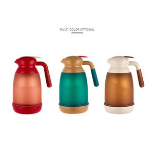 Koffiepotten 15 stks/lot ups Gratis vacu￼mkolven Thermasen isolatie pot thermos water fles proteerbare thermosmos glazen voering 1,0L houd warm koud