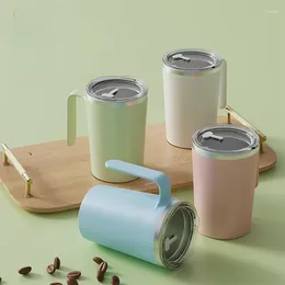 Coffee Pots Accessories Thermal Cup met deksel Espressokopjes Coffeeware Teaware Origineel ontbijtmokthee -tafeltje Iced