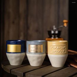 Coffee Pots Creative Mug Milk Ice Cup 265 ml Saoedi -stijl Tea Midden -Oosterse vrienden Geschenk grote capaciteit Keramische paren