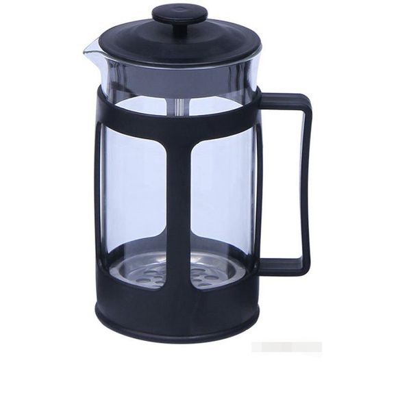 Pots à café Pot de presse français bon prix 350 600 800 ml pointe en verre borosilicaté élevé sur les ongles fabricant livraison directe maison jardin cuisine D Dhwtq