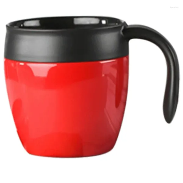 Promotion cafetières !Tasse Simple en acier inoxydable pour hommes et femmes, pour la maison, le bureau, la mode, l'eau d'isolation thermique