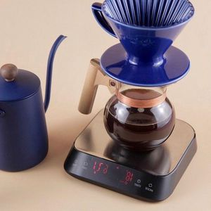 Balance à café livraison gratuite Balance électronique avec minuterie balance de cuisine à synchronisation automatique 3kg Tfvwc