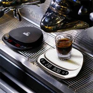 Koffieweegschaal Elektronische Smart Digital Giet Druppel met Timer 2kg Lading 210915