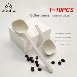 Coffee Scoops 1-10pcs Créative Mesury Scoop Antiskid Bean Spoon Tools Baking Tool Short / Long Handle 9,5g pour