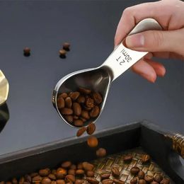 Coffee Scoops 15 ml / 30 ml Scoop en acier inoxydable Mesure des cuillères à lait cuillère poudre cuillère