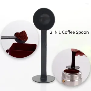 Cuillères à café 2 en 1, cuillère à mesurer Standard de 10g, mesure en plastique, accessoire de broyeur pour machine à grains