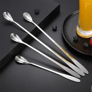 Coffee Scoops Bartending Spoon Materifhed Materifhed Silver Maison Maison inoxydable Ice Ice confortable Fense 4 tailles Produits Ladle