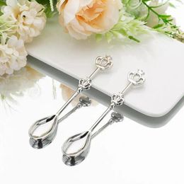 Coffee Scoops Elegant Crown Spoon Set 10pcs Creative Novelty cuillères pour les cadeaux de souvenirs de mariage de mariage