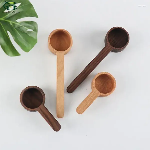 Cucharas de café Grace cuchara de madera duradera fácil de usar conveniente taza medidora de granos de alta calidad