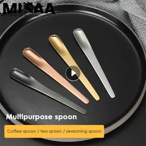 Coffee Scoops Ice Cream Spoon Matte Fashion Household Quality Choice Choice Kitchen Ustensiles Exquis