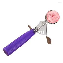 Scoops Coffee Cream Cream en acier inoxydable Digger Fruit Mash Spoon Ball Maker Scoop Spoons Kitchen Tool