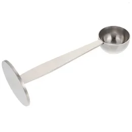 Coffee Scoops Powder Hammer Mesury Spoon Bean Pressher Tools Home Tools Double-Tampers Tampers Espresso Concentré