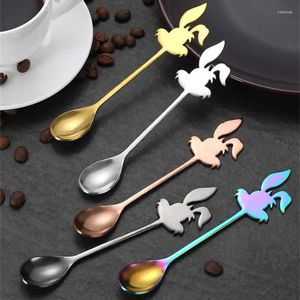 Scoops Coffee Spoon Facile à nettoyer de haute qualité Adorable Agitrer Fun Fun Durable Durable confortable Tool glacée à crème glacée incontournable