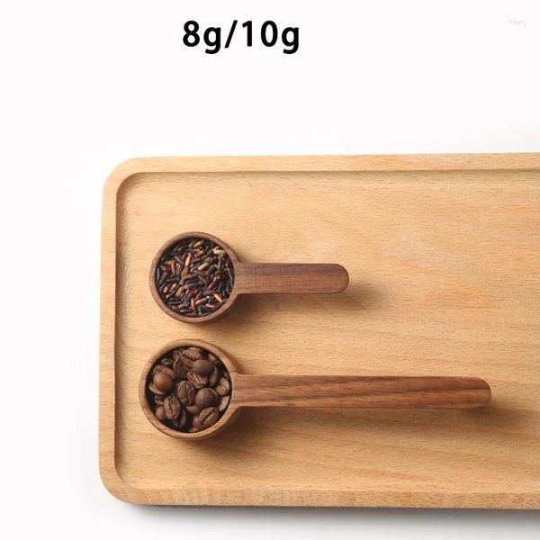 Coffee Scoops Spoon Night Bean Mesury Handle et Short 8g / 10g 10 cm / 16,8 cm Outils de cuisine