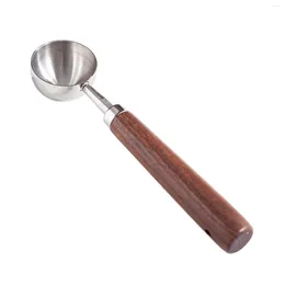 Cuillères à café manche en bois pratique Durable naturel 30ml mesure thé cadeaux cuillère cuisine cuisson pour haricots cuisson ergonomique élégant