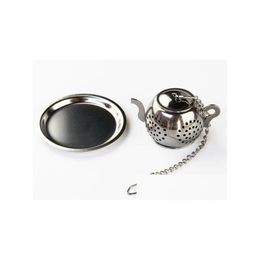 Outils de thé de café Mini mignon en acier inoxydable thé infuseur pendentif conception bureau à domicile crépine cadeau type de théière accessoires créatifs Dro Dhpbp