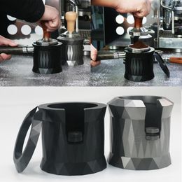 Siège de support de porte-filtre à café en alliage d'aluminium anodisé, poignée de café, Station de bourrage adaptée aux porte-filtres de 51mm / 54mm / 58mm