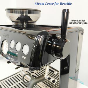 Ensembles de vaisselle interrupteur de Machine à café pour Breville Sage 870875876 bouton de vapeur levier modifié poignée externe 230712